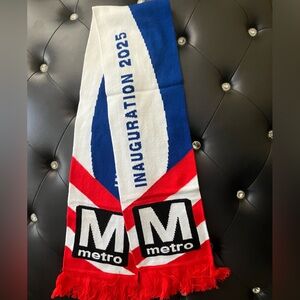 NEW - 2025 Inaugural Commemorative Metro Scarf